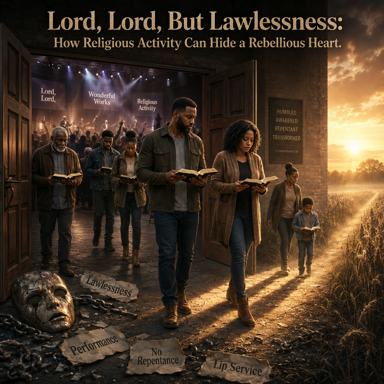 Lord, Lord, But Lawlessness: How Religious Activity Can Hide a Rebellious Heart
